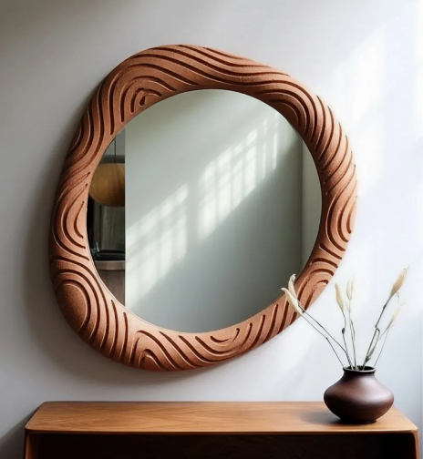 How terracotta clay is made ready before moulding?